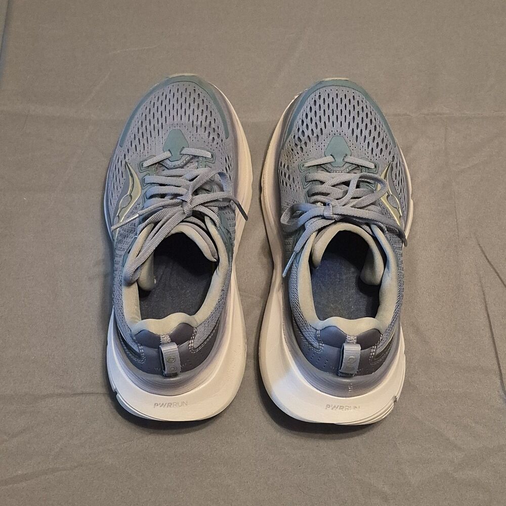 Saucony Guide 17 Women Size 7.5 Gray Iris Violet Rynning Shoe Sneaker S10936-111 - Picture 4 of 6